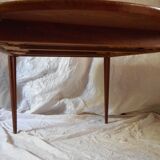Round dining table in teak, Henry Rosengren Hansen