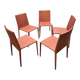 Suite de 5 chaises Norma, Arper