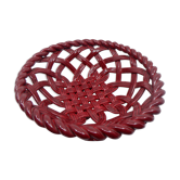 Braided ceramic cut