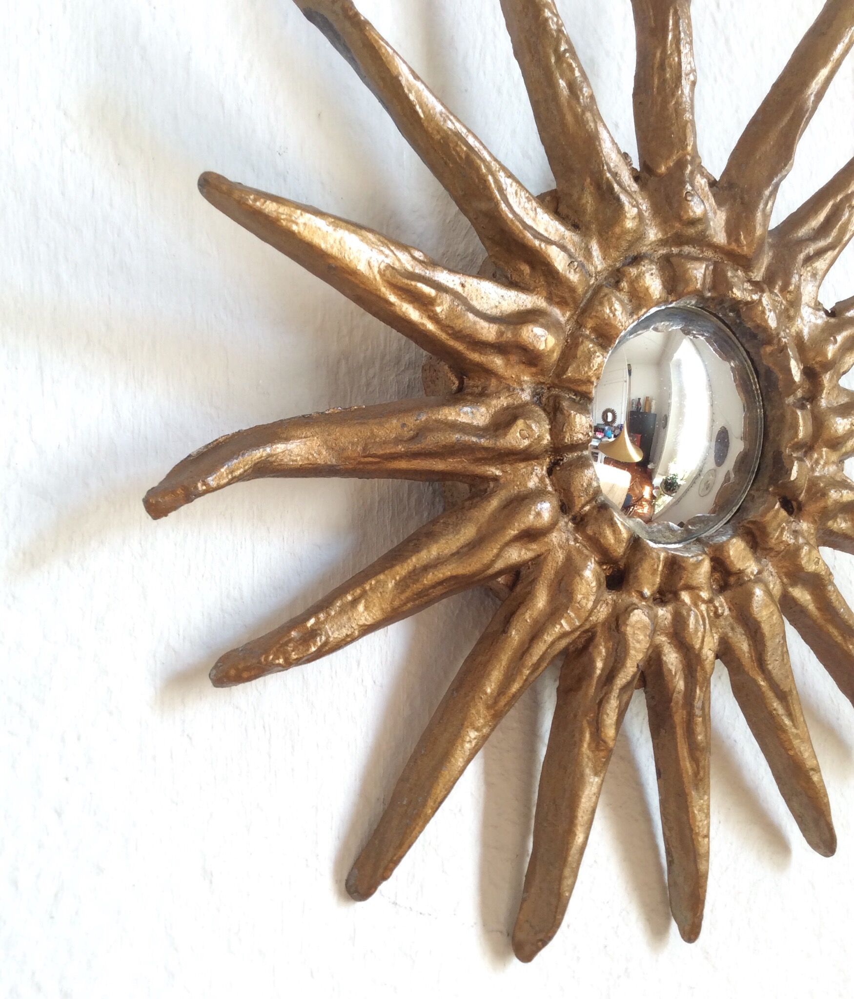 Sun witch eye mirror  23x23cm