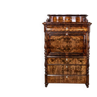 Antique Louis Philippe Secretary Desk, 1850