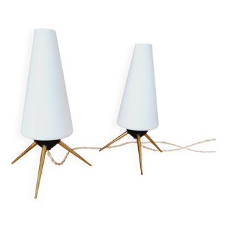 Lampes de chevet art déco  la paire
