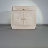 Split reed side board/cabinet 80 x 80 x 40 cm