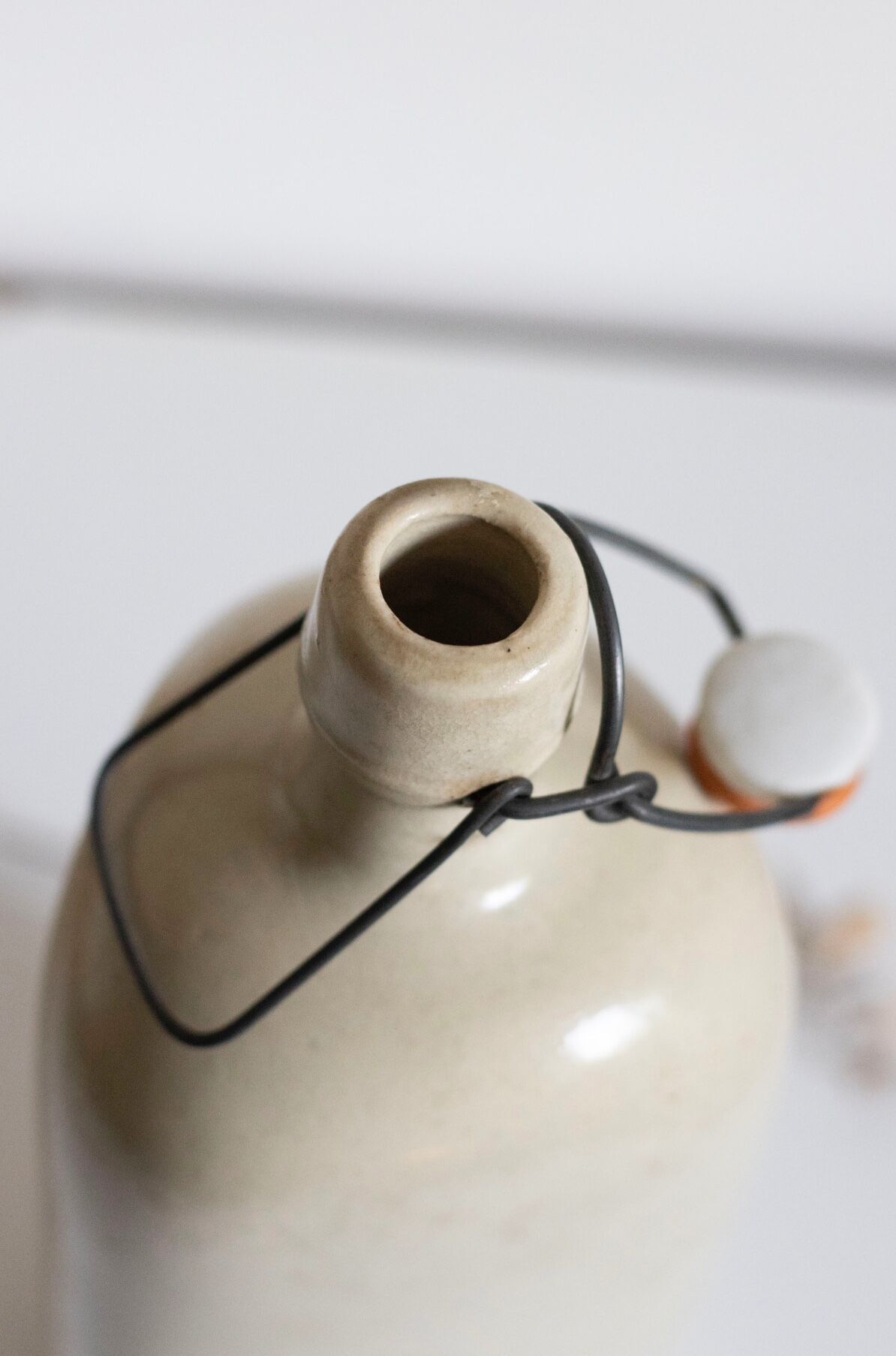 Old sandstone bottle