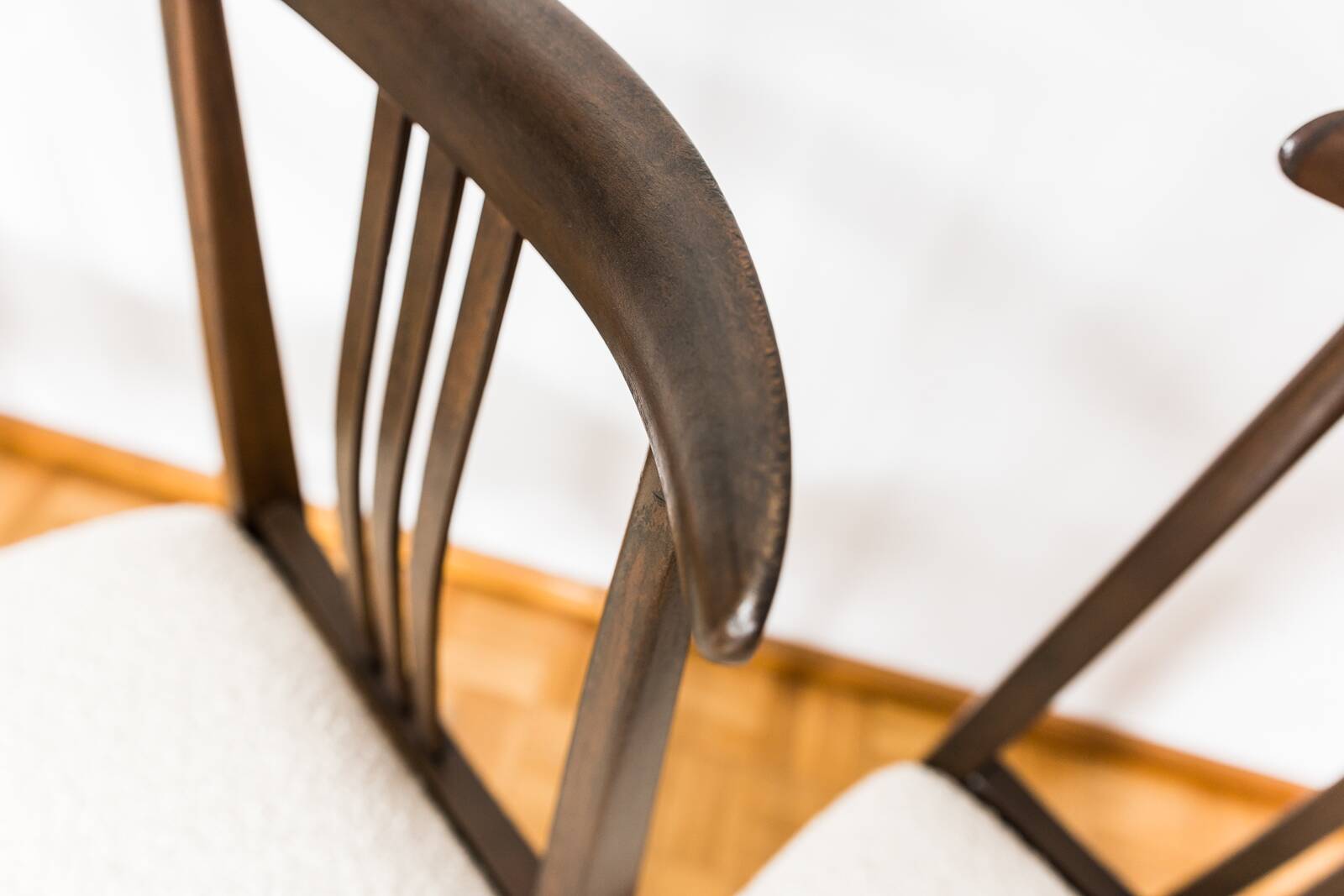 Chaises de salle à manger vintage par M. Zieliński, Pologne, années 1960, lot de 4