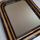 Miroir vintage de style Louis Philippe 50 cm x 40 cm