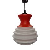 Design Glass Pendant Lamp Space Age, from the 70s