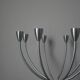 Chandelier acier Designers Hagberd pour Ikea vintage années 90 / 2000 contemporain scandinave