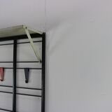 Scale wall mount coat rack with hat shelf by Coen de Vries for Pilastro
