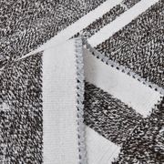 Tapis kilim vintage turc rayé, 206x304 cm