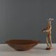 Antique table centrepiece Attilio Nani in copper Italy 20th Century
