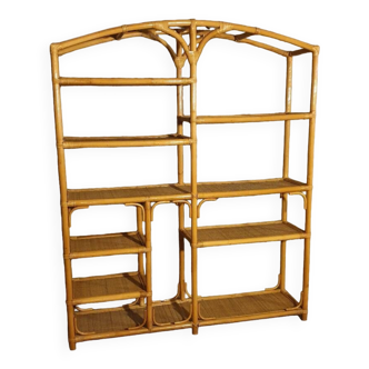 Bamboo bookcase