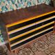 Chest of drawers U 453 Yellow by Jiri Jiroutek for Interier Praha, old edition from 1962