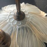 Vintage flower pendant light