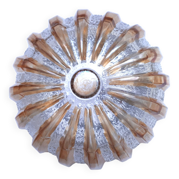 Plafonnier vintage typique 70s, soleil