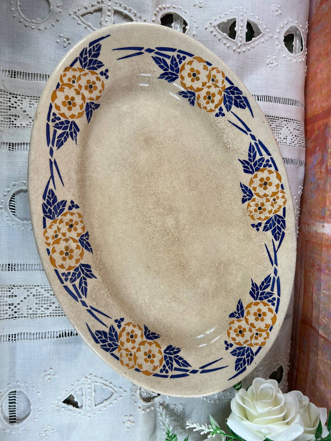 Moulin des loups art deco dish