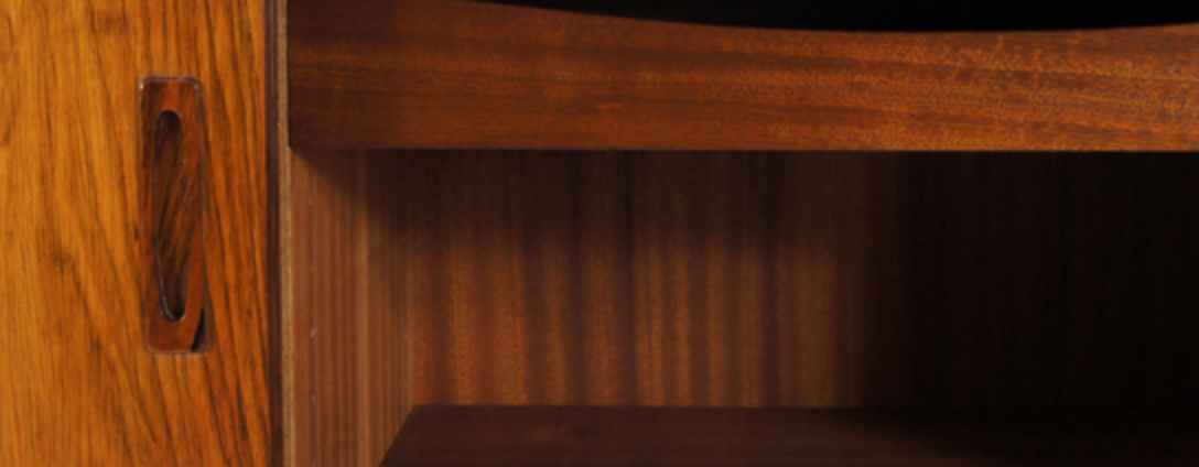 Vintage Danish retro ROSEwood TV furniture