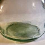 Thick glass pitcher