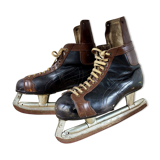 Pair of retro ice skates