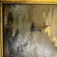 Oil on wood 19th century