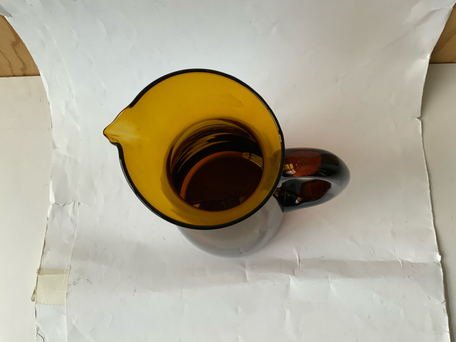 Pot à eau ambre Selency x Monoprix Croisé Laroche