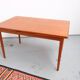 Teak dining table in retro vintage Danish style from the 60s-70s.