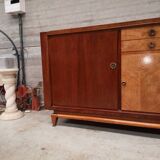 art deco lemon walnut sideboard sideboard 1940