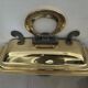 Banci Firenze wall light, gilded and black patinated metal, 1980s