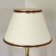 Brass base bedside lamp