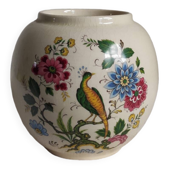 Small English porcelain ball vase