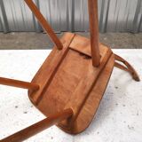 Pair of bistro chairs with bars