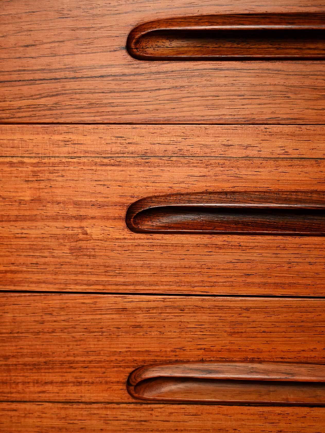 “Cortina” model sideboard by Nils Jonsson for Troeds in rosewood