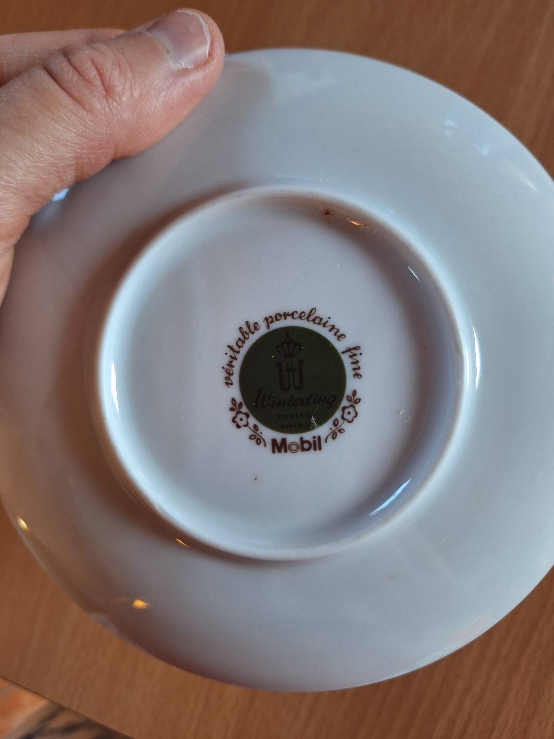 Lot de 6 tasses à café avec coupelles MOBIL