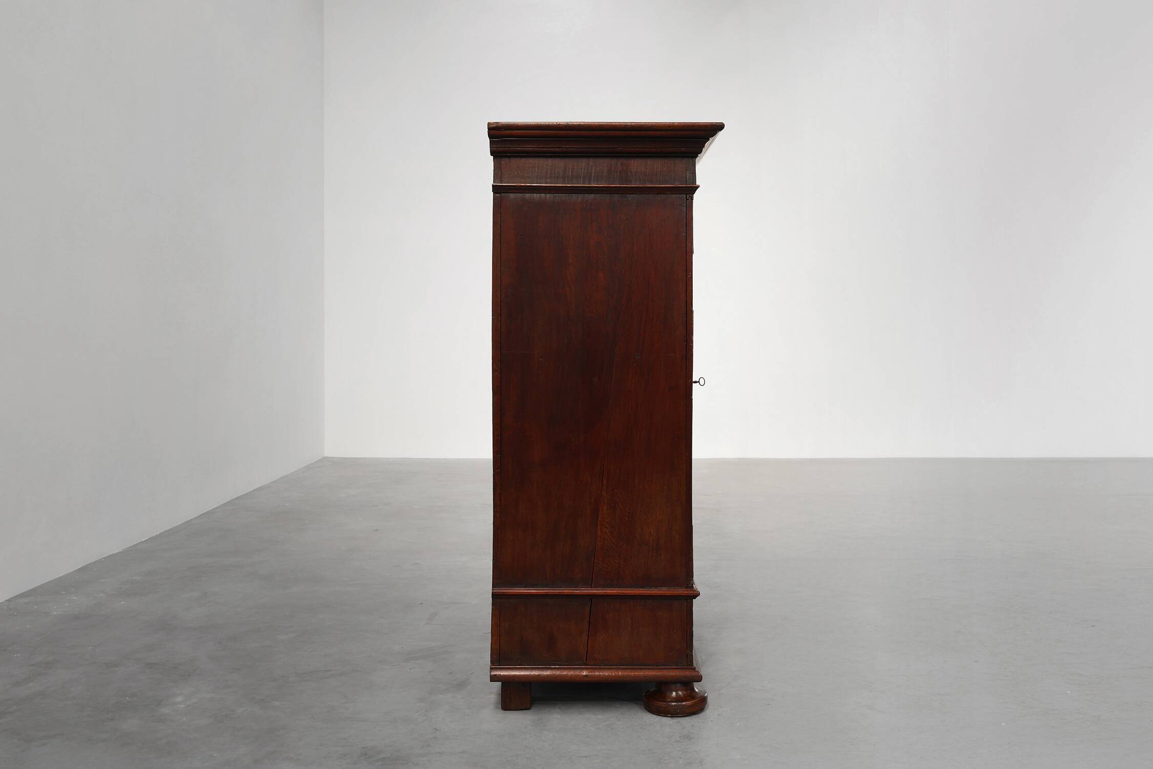 French 16th Century Antique oak hand carved wardrobe