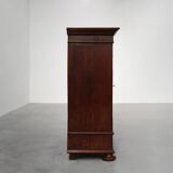 French 16th Century Antique oak hand carved wardrobe