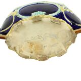 Art Nouveau Barbotine Majolica Vases Jardinière Set of 3