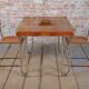 Bauhaus Chairs in Beech and Chromed Steel, Czech, 1930s, Set of 2