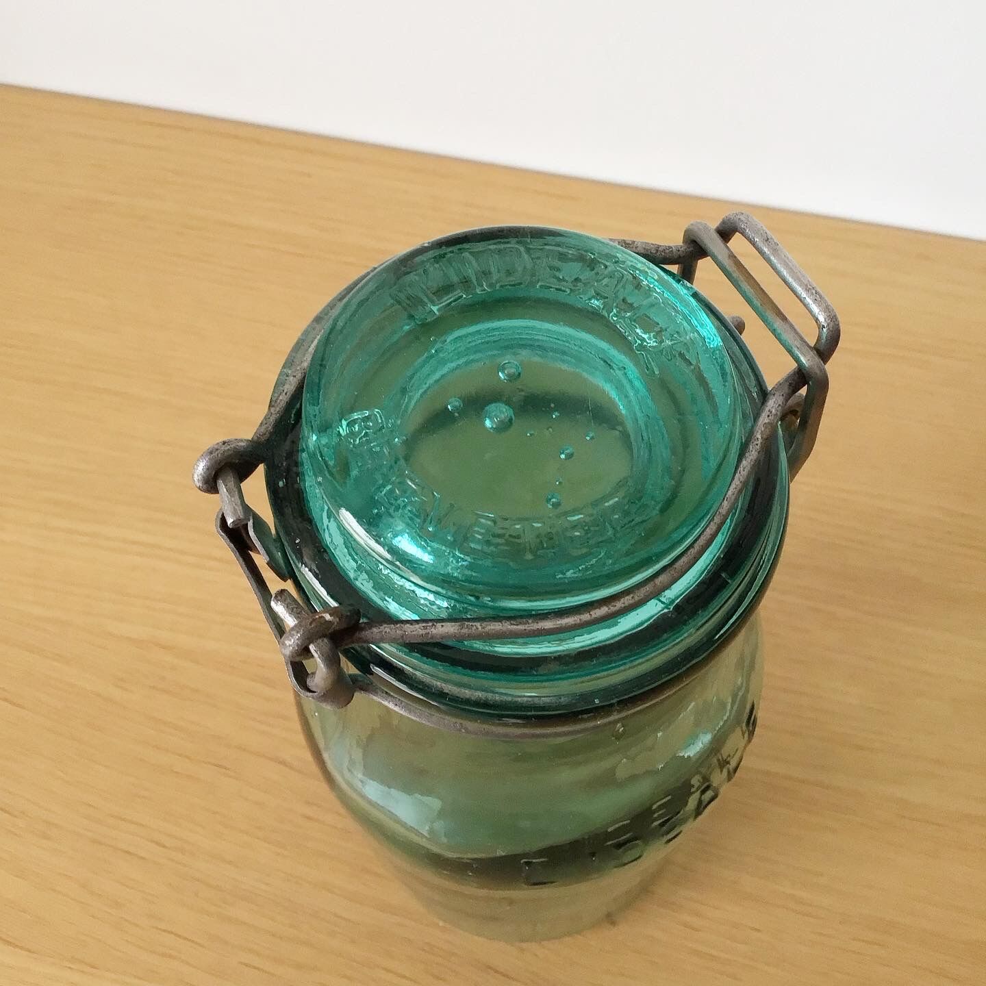 2 vintage jars ideal