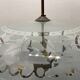 Suspension en verre gravé des années 1950 par Pietro Chiesa