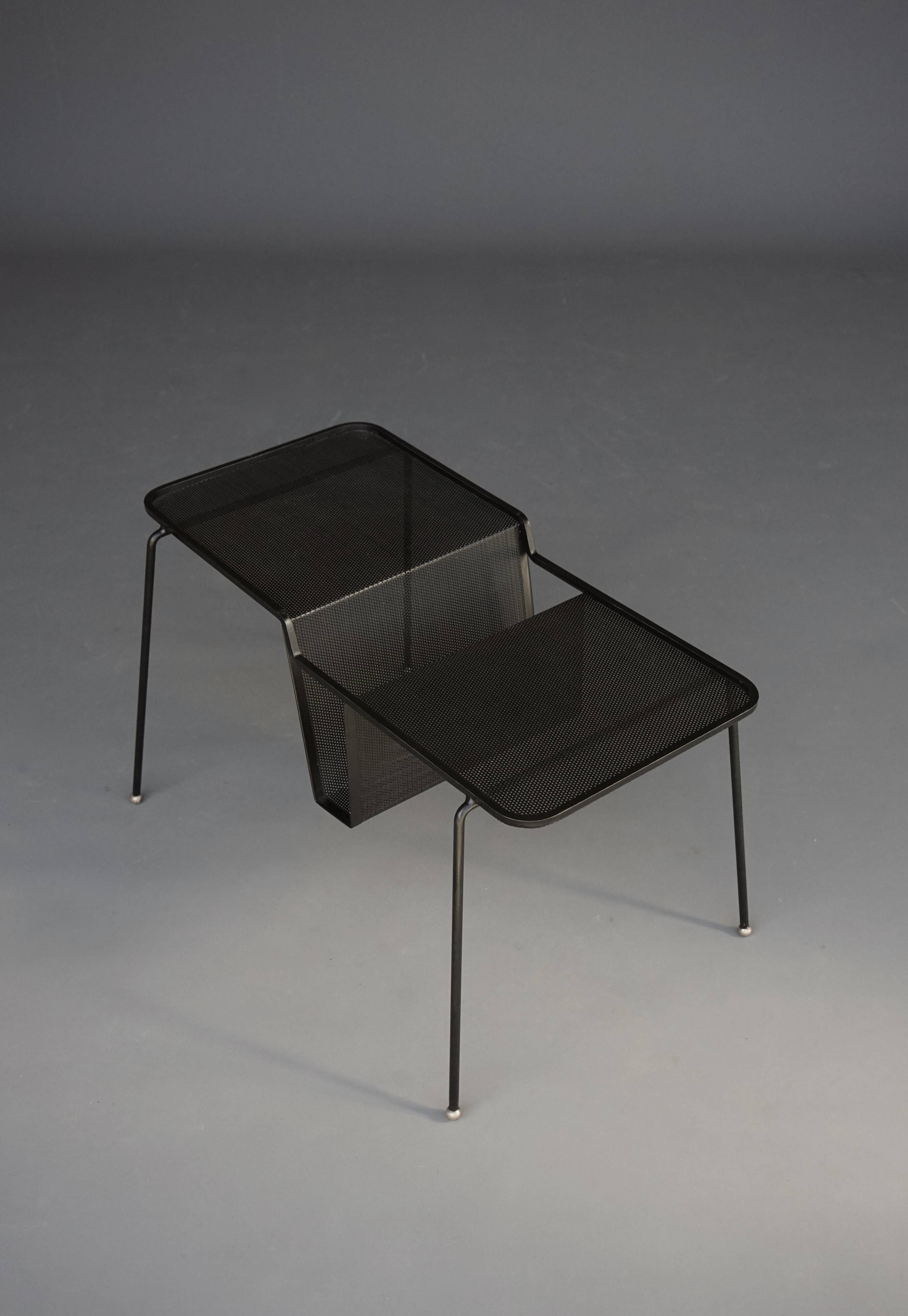 Table d'Appoint Magazine Elysée Mathieu Matégot pour Artimeta, 1950s