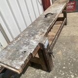 Etabli de Menuisier ancien avec presse