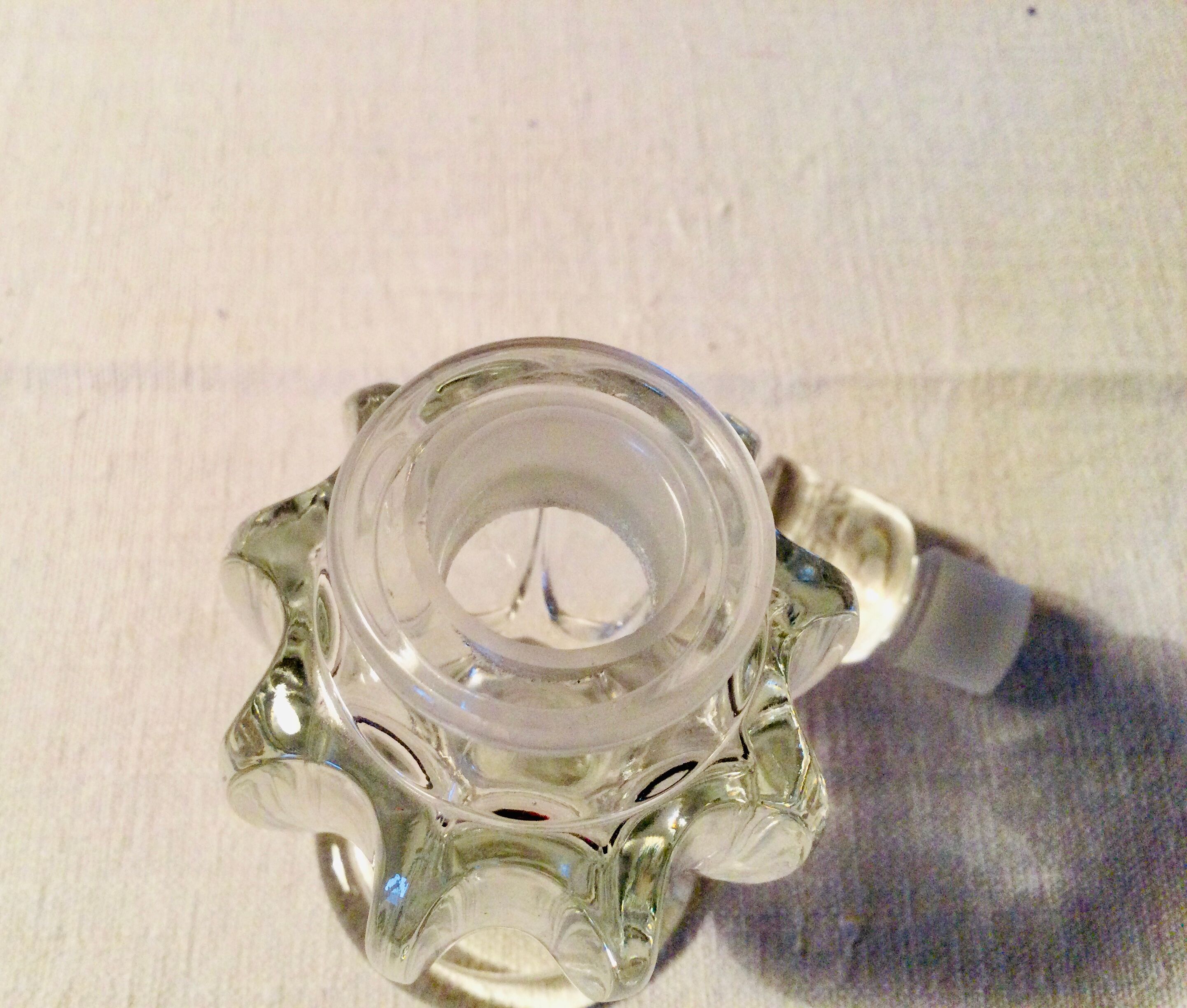 Flacon de parfum cristal Balenciaga  année 50