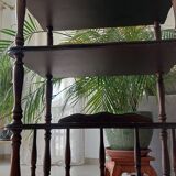 Antique music shelf unit