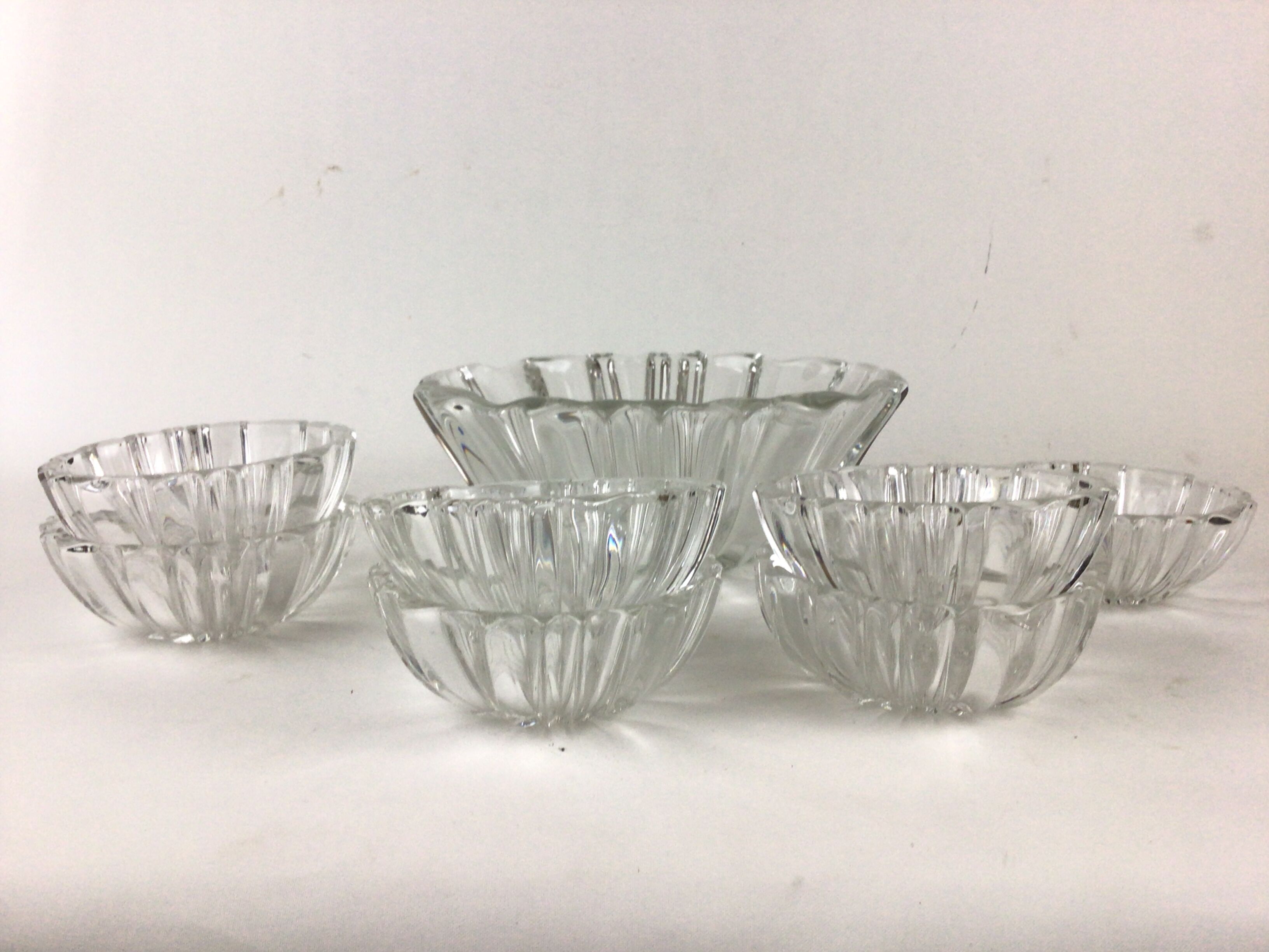 Crystal fruit salad set