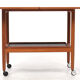 Tea cart with folding table top, Poul Jeppesen, Denmark, circa 1965