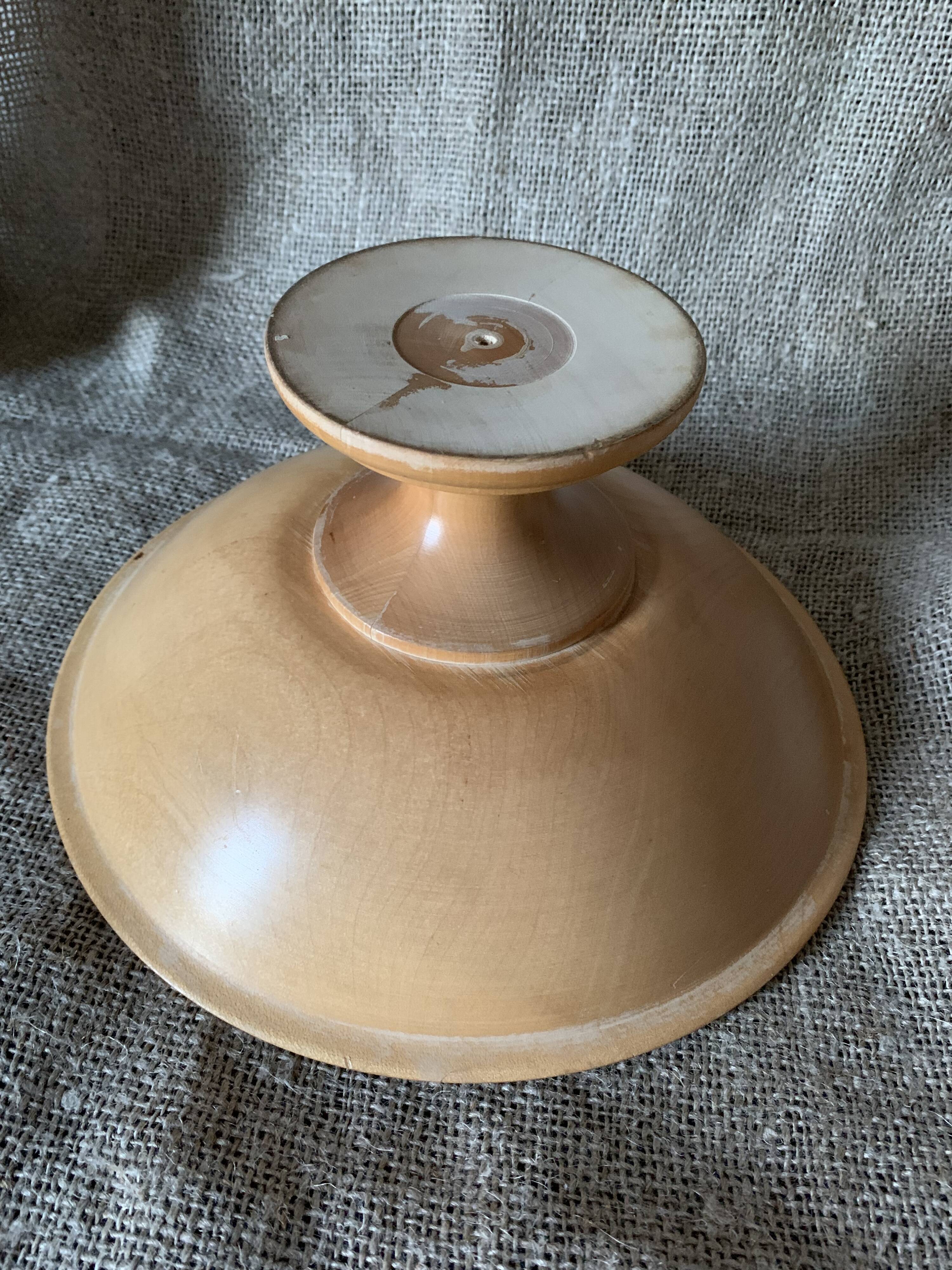 Large wooden cup