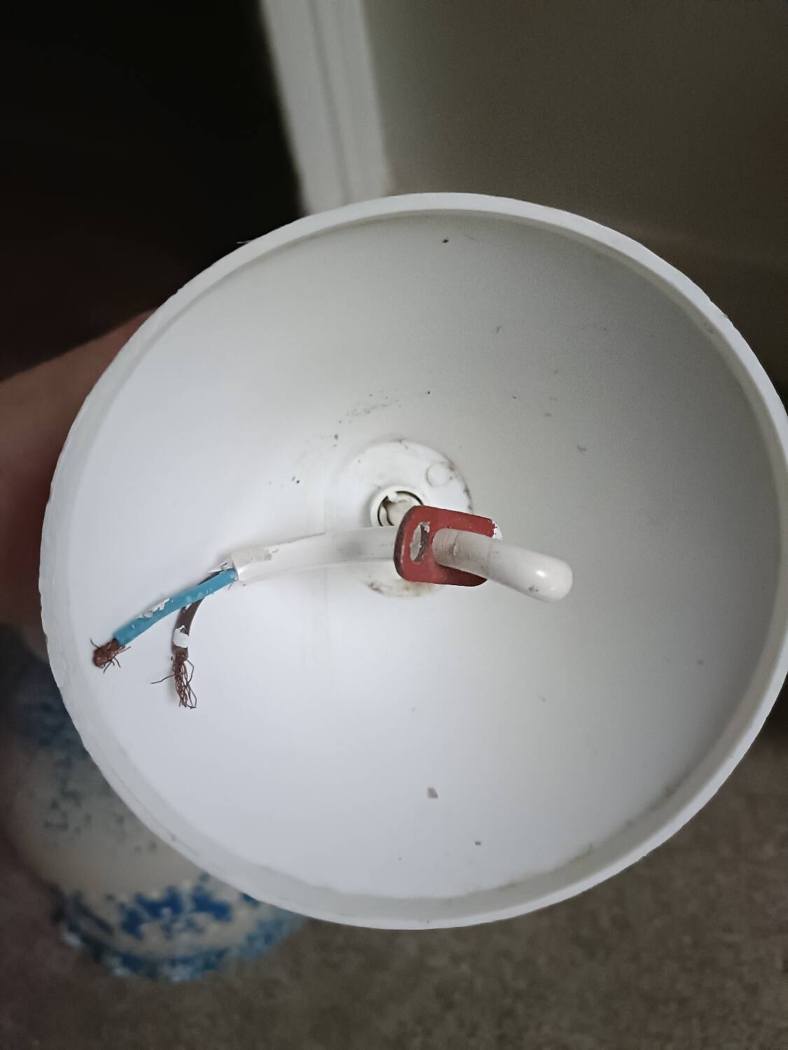 Vintage bath ball pendant