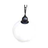 Pendant lamp in a rustic style, Aneta Polska, 1980s.