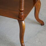 Danish side table / Pedestal with finely carved legs, early 20th century