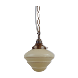 Beehive pendant with chain hanging lamp 1930/40